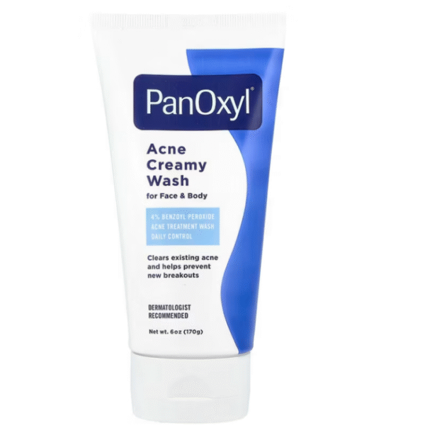 PanOxyl – Acne Creamy Wash (4% Benzoyl Peroxide)