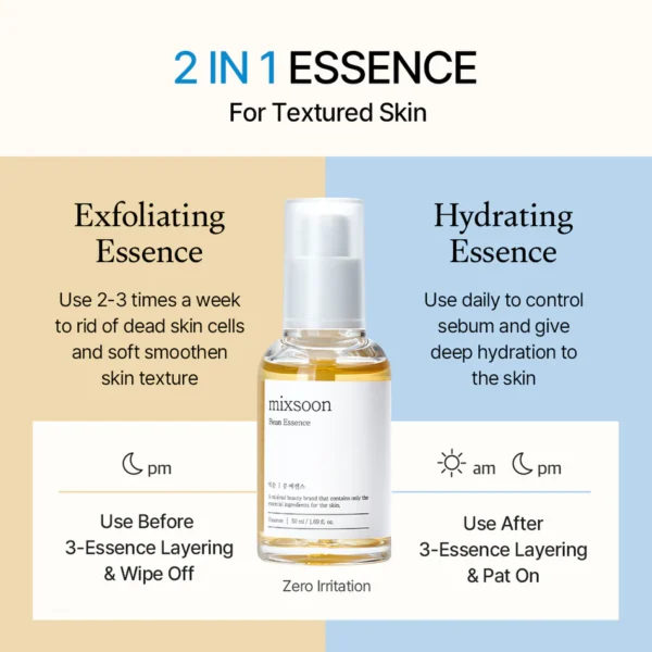 Bean Essence – Fermented Hydrating & Smoothing Essence - Image 3