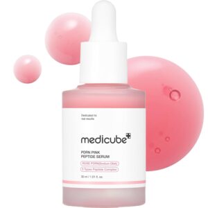 سيروم Medicube الوردي PDRN لتفتيح البشرة ومكافحة التجاعيد