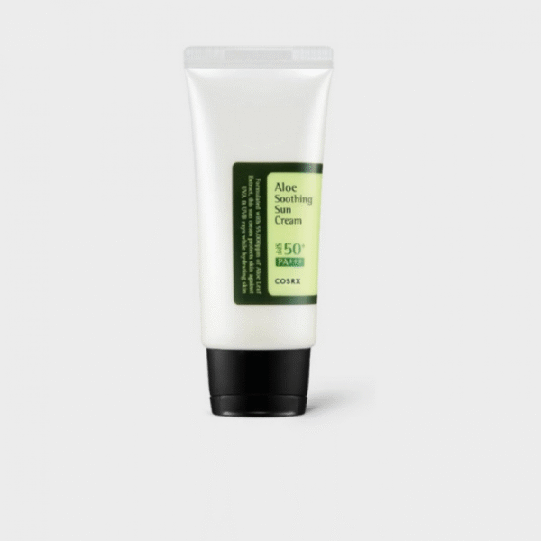 COSRX Aloe Soothing Sun Cream SPF50+ PA+++ | واقي الشمس المهدئ بخلاصة الصبار – 50 مل
