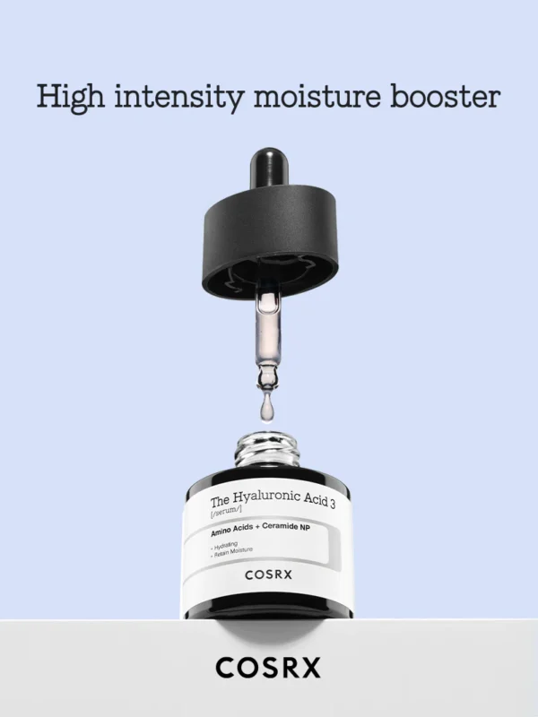 COSRX The Hyaluronic Acid 3 Serum – سيروم حمض الهيالورونيك 3 | 20ml - Image 5