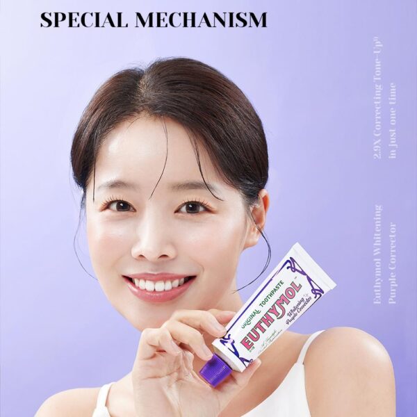 Whitening Toothpaste – Purple Tone-Up Effect - Image 8