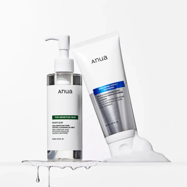 ANUA – 8 Hyaluronic Acid Hydrating Gentle Foaming Cleanser | غسول رغوي لطيف بتركيبة 8 أنواع من الهيالورونيك – 150مل - Image 4