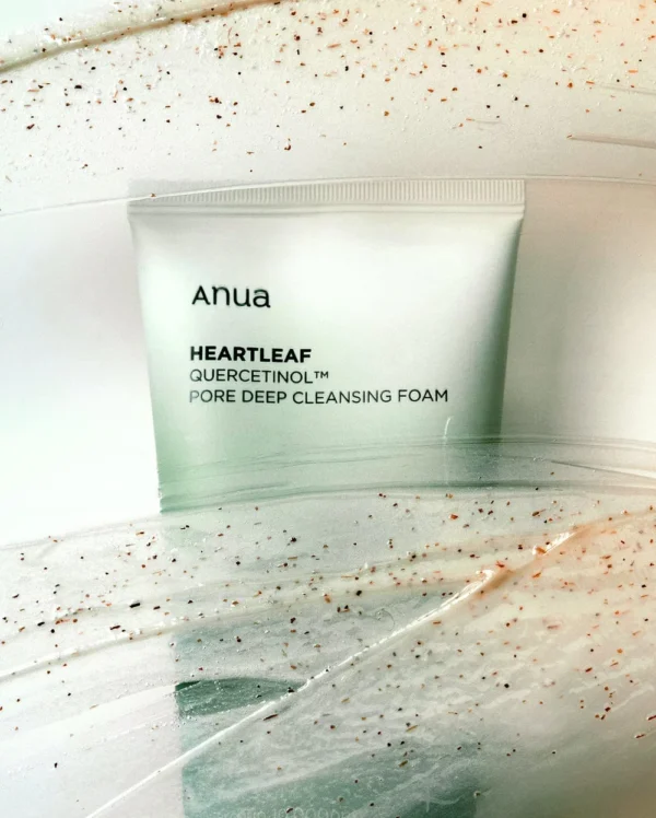 ANUA - Heartleaf Quercetinol Pore Foam Cleanser | غسول رغوي عميق للمسام بخلاصة أوراق القلب – 150مل - Image 2