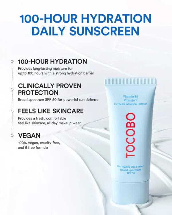 TOCOBO Bio Watery Sun Cream SPF50+ PA++++ - Image 3