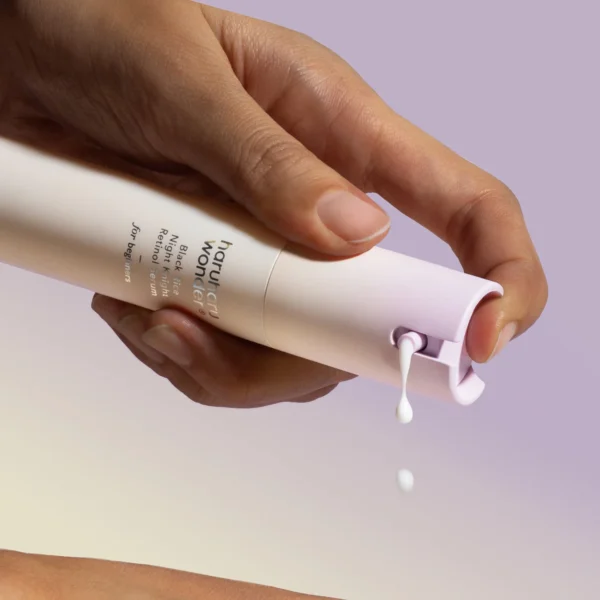 Haruharu Wonder – Black Rice Night Knight Retinol Serum | سيروم الريتينول الليلي بخلاصة الأرز الأسود - Image 4