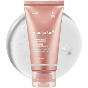 Collagen Night Wrapping Mask من Medicube – ماسك ليلي لشد البشرة