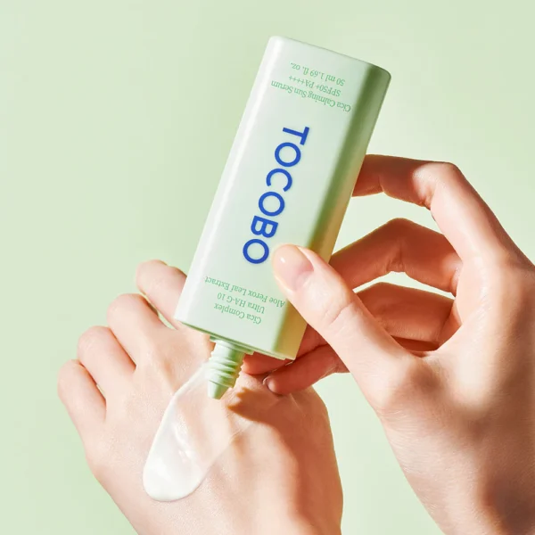 TOCOBO – Cica Calming Sun Serum SPF50+ PA++++ | سيروم واقي شمس مهدئ - Image 3