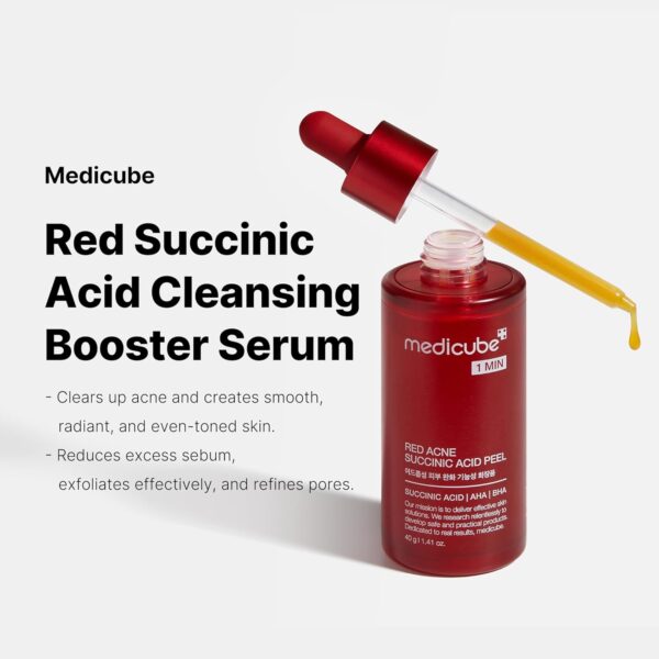 Red Succinic Acid Serum - Image 3