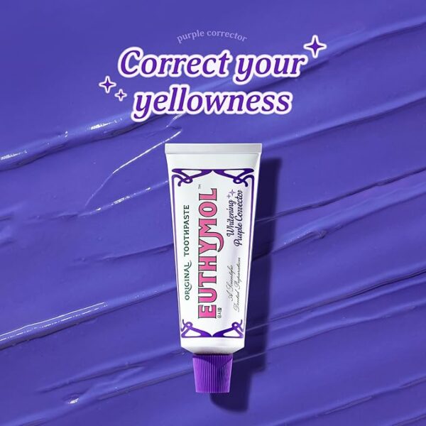 Whitening Toothpaste – Purple Tone-Up Effect - Image 4