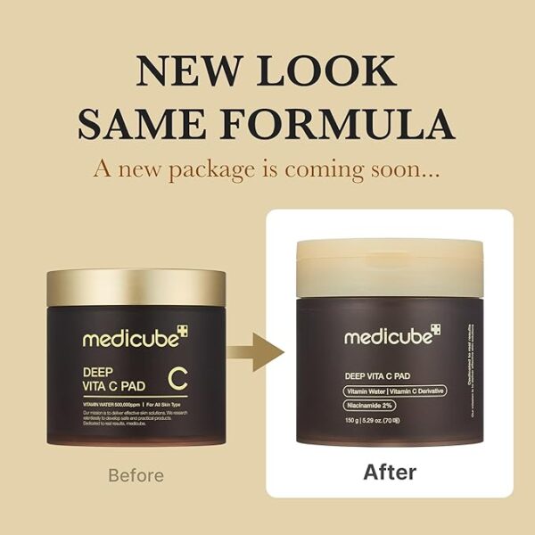 MEDICUBE – Deep Vita C Pad (Vitamin Dark Spot Pad) - Image 2