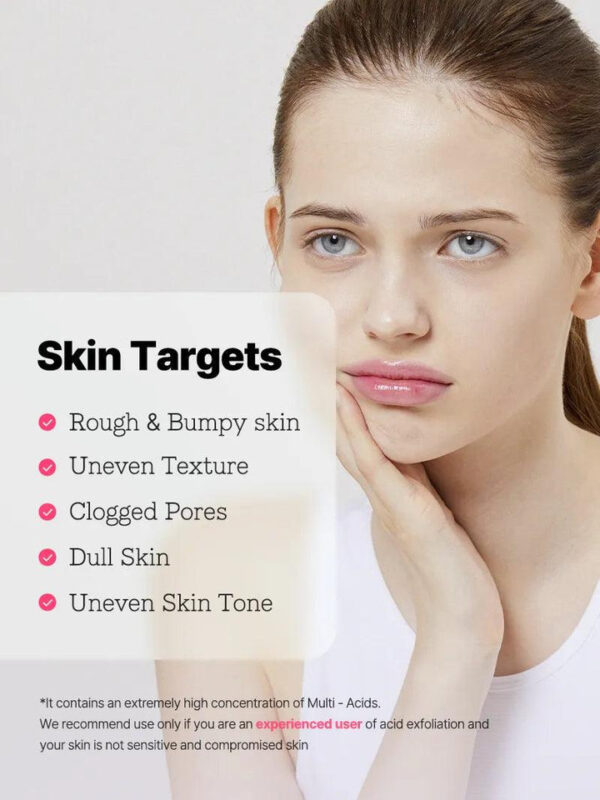 COSRX The AHA BHA PHA LHA 35 Peel | مقشر الأحماض المتعددة 35% من كوزركس – 30 مل - Image 3