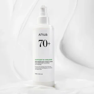 لوشن ANUA Heartleaf 70 اليومي لترطيب عميق وتهدئة البشرة الحساسة – 200مل