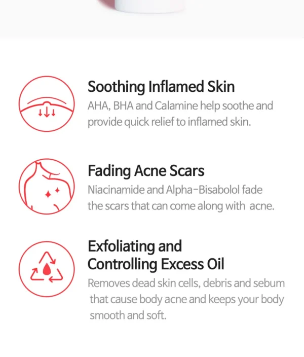 TIA'M - Anti Blemish Body Lotion Back & Chest - Image 5