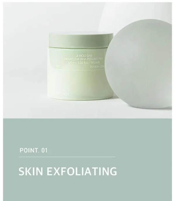 Ji Woo Gae Heartleaf BHA Peeling Pad - Image 2