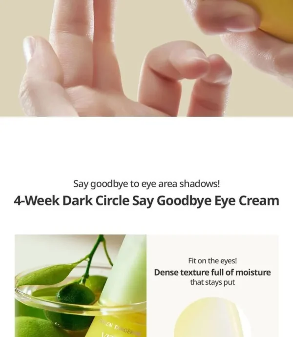 Green Tangerine Vita C Dark Circle Eye Cream - Image 3