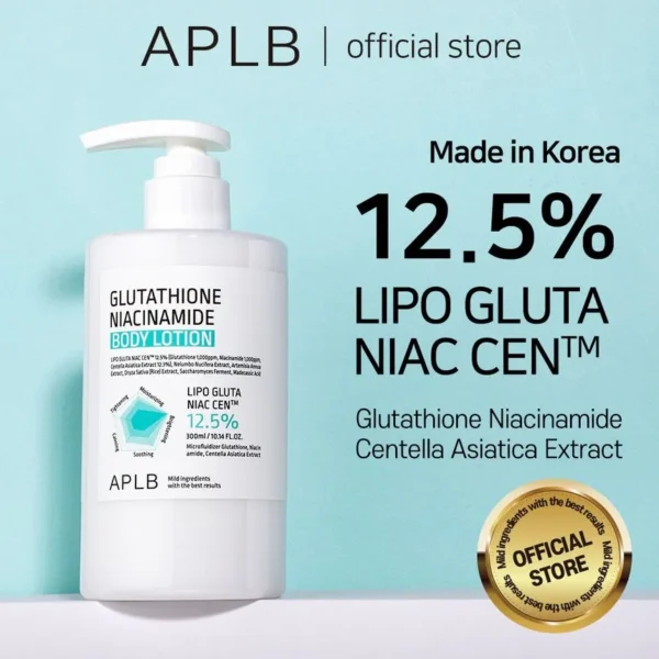 Glutathione Niacinamide Body Lotion - Image 2