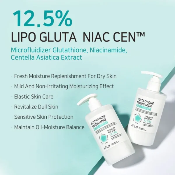 Glutathione Niacinamide Body Lotion - Image 3