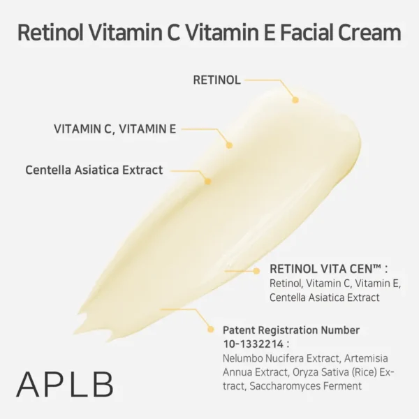 Retinol Vitamin C Vitamin E Facial Cream - Image 4