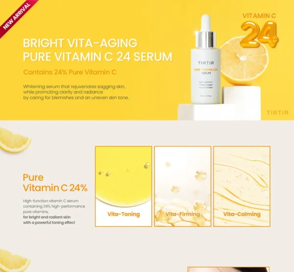TIRTIR - Pure Vitamin C24 Serum - Image 2