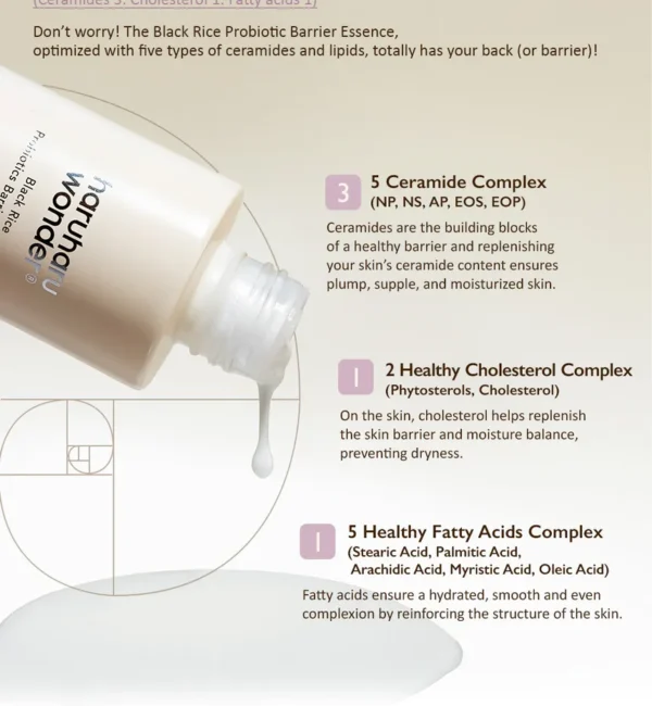 Haruharu Wonder – Black Rice Probiotics Barrier Essence | إيسنس الأرز الأسود والبروبيوتيك لتقوية حاجز البشرة - Image 7