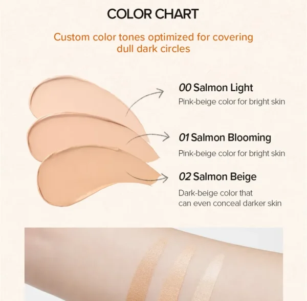 Salmon Dark Circle Concealer Cream - Image 5