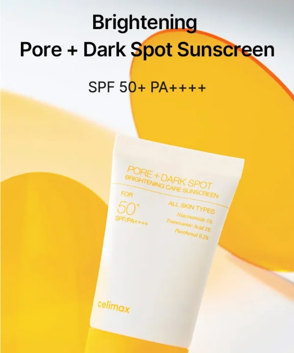 Pore+ Dark Spot Brightening Care Sunscreen SPF50+ PA++++ - Image 2