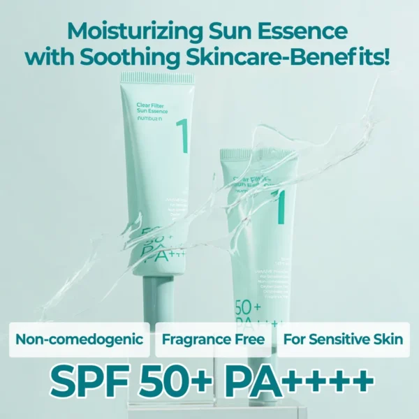 No1. Clear Filter Sun Essence SPF50+ PA++++ - Image 2