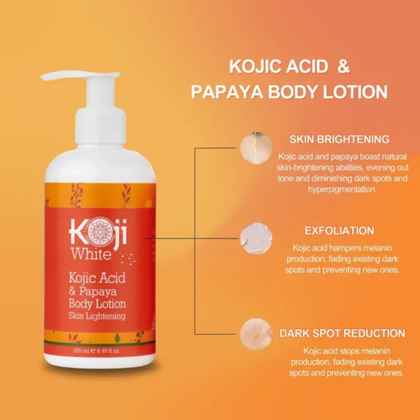 Kojic Acid Skin Brightening Body Lotion - Image 2