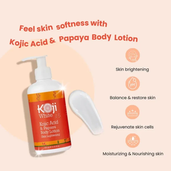 Kojic Acid Skin Brightening Body Lotion - Image 3