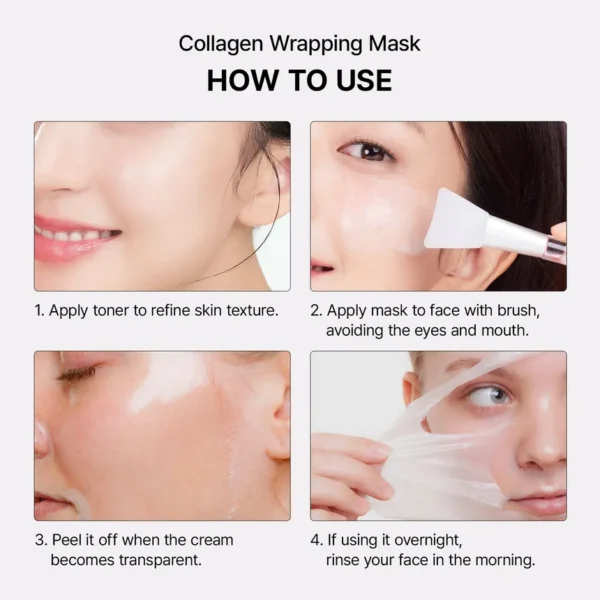 Veganifect - Ultra Nourishing Collagen Wrapping Mask - Image 3