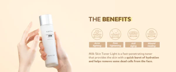 TIRTIR – Milk Skin Toner Light - Image 4