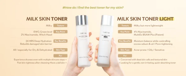 TIRTIR – Milk Skin Toner Light - Image 3