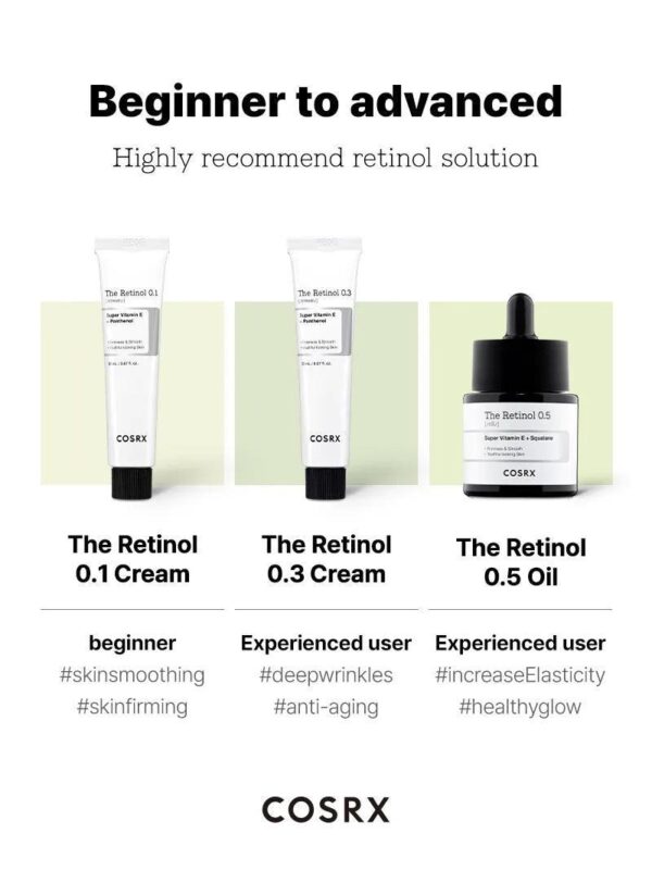 COSRX The Retinol 0.1 Cream | كريم الريتينول 0.1 من كوزركس – 20 مل - Image 11