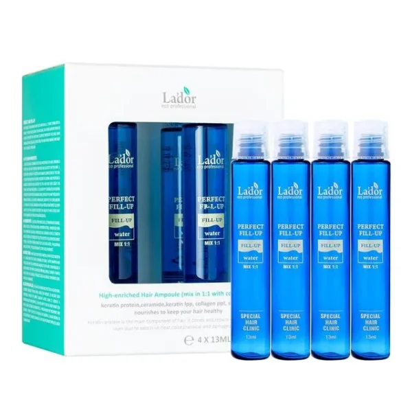 Lador – Perfect Hair Fill-Up Ampoule Set (13ml × 4) - Image 12
