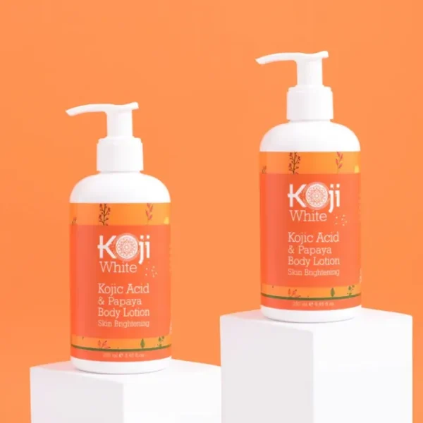 لوشن تفتيح الجسم بحمض الكوجيك والبابايا Koji White