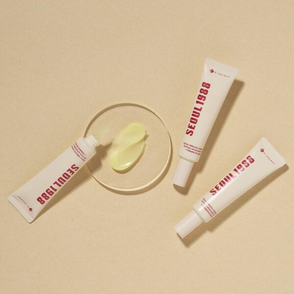 KSECRET SEOUL 1988 – Eye Cream | كريم العيون بالريتينال والفول المخمّر - Image 5