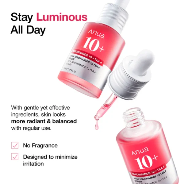 ANUA - NIACINAMIDE 10%+TXA 4% Serum - Image 2