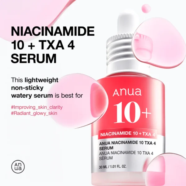 ANUA - NIACINAMIDE 10%+TXA 4% Serum - Image 4