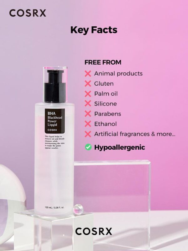 COSRX – سائل مقشر لعلاج الرؤوس السوداء BHA Blackhead Power Liquid – 100 مل - Image 9