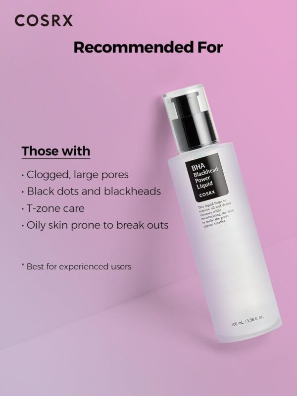 COSRX – سائل مقشر لعلاج الرؤوس السوداء BHA Blackhead Power Liquid – 100 مل - Image 6