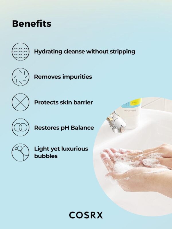 cosrx low ph good morning gel cleanser - Image 3