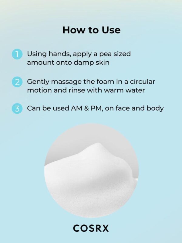 cosrx low ph good morning gel cleanser - Image 6