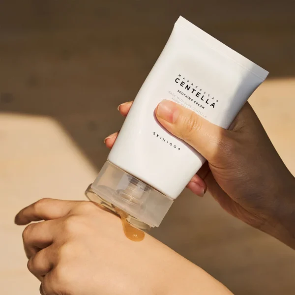 Centella Soothing Cream | جل كريم مهدئ وخفيف بخلاصة السينتيلا والسيراميد – 75 مل - Image 2