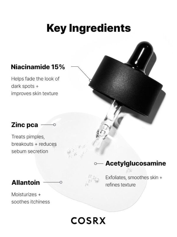 Cosrx The Niacinamide 15 Serum - 20ml | كوزركس سيروم النياسيناميد 15% – 20 مل - Image 4