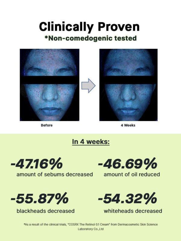 COSRX The Retinol 0.1 Cream | كريم الريتينول 0.1 من كوزركس – 20 مل - Image 7