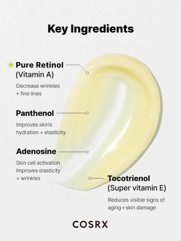 COSRX The Retinol 0.1 Cream | كريم الريتينول 0.1 من كوزركس – 20 مل - Image 10