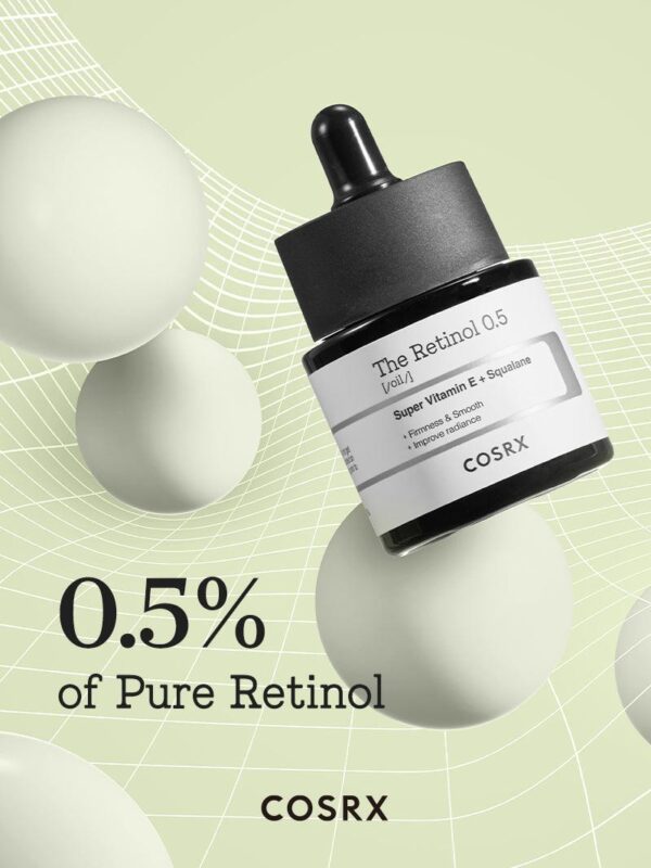 COSRX The Retinol 0.5 Oil | زيت الريتينول 0.5% من كوزركس – 20 مل - Image 2
