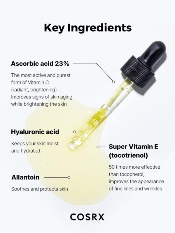 COSRX Vitamin C 23 Serum | سيروم فيتامين سي المركز 23% من كوزركس – 20 مل - Image 13
