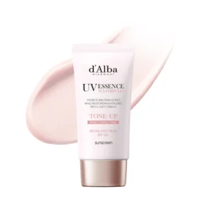 d'Alba Waterfull Tone-Up Sunscreen – واقي شمس مع تأثير تفتيح طبيعي